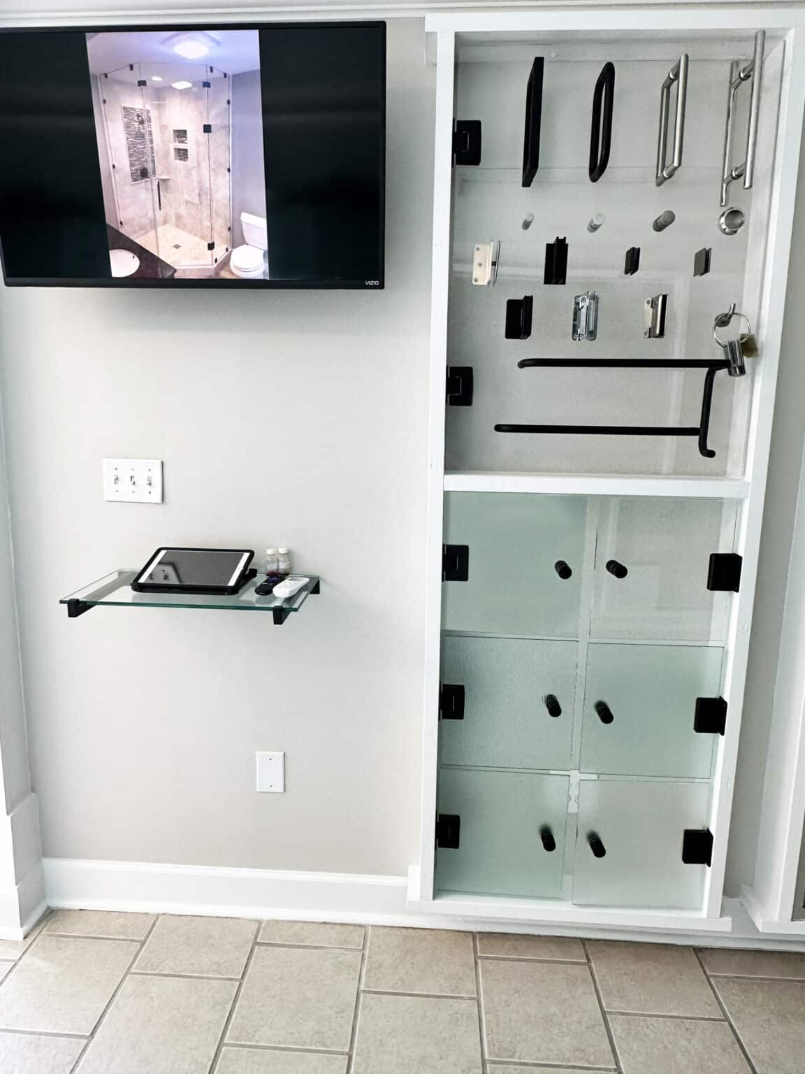 Custom Glass Raleigh Triangle Custom Cut Glass Custom Tabletops